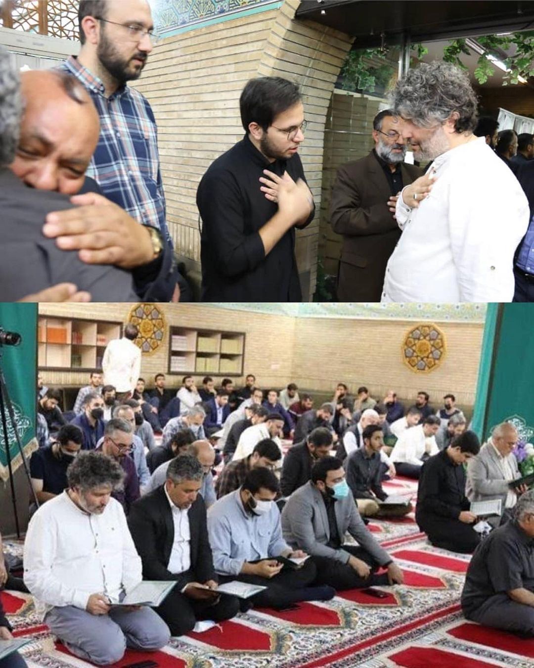 عزاداری حامد سلطانی | اندوه حامد سلطانی تمامی ندارد | تصویر + ویدئو 3
