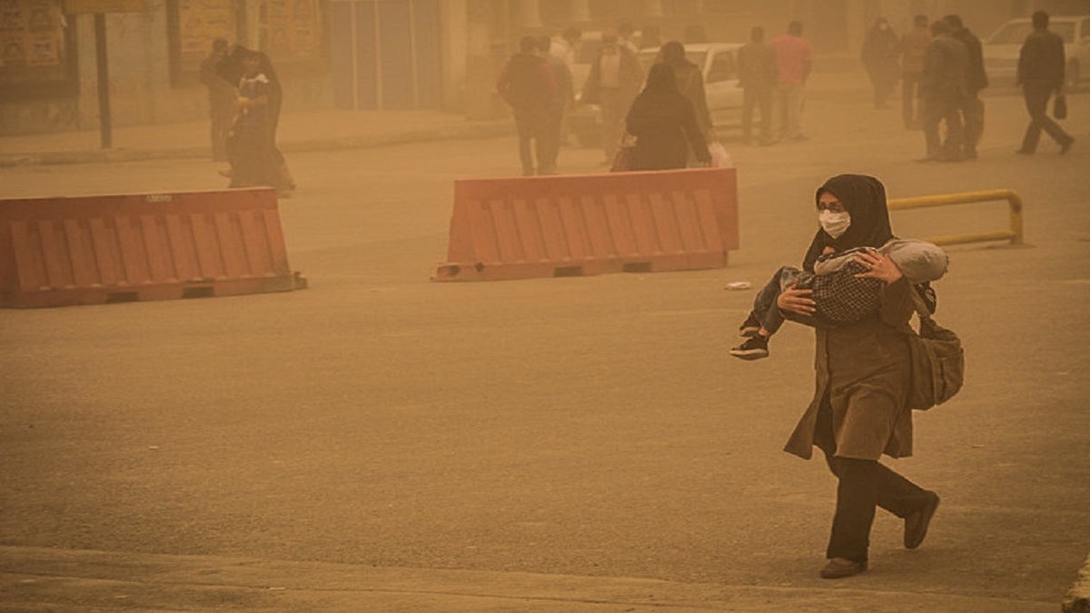 گرد و خاک دوباره آسمان استان خوزستان را فرا می گیرد