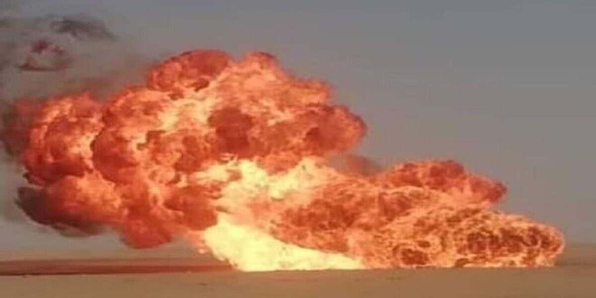 انفجار وحشتناک در بندر الضبه یمن رخ داد + انفجار